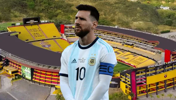 El astro argentino posiblemente se pierda el partido frente a la selección ecuatoriana
