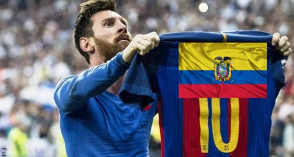El astro argentino tiene la camiseta de un ecuatoriano entre sus colecciones