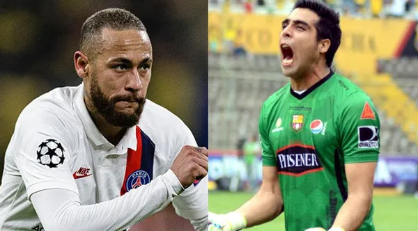 El astro brasileño, Neymar, le dejó un mensaje especial a Damián Lanza, ex portero de Barcelona SC, que sorprendió en redes sociales