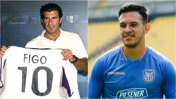 El astro ex Real Madrid estuvo en la práctica de Ecuador, varios jugadores lo reconocieron