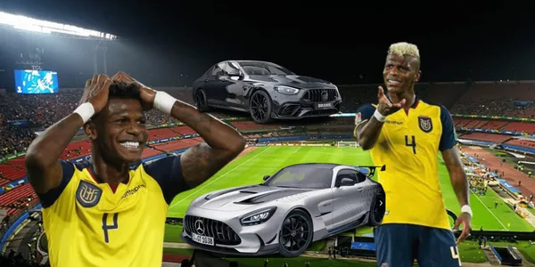 El auto lujoso que conduce Robert Arboleda por las calles de Brasil