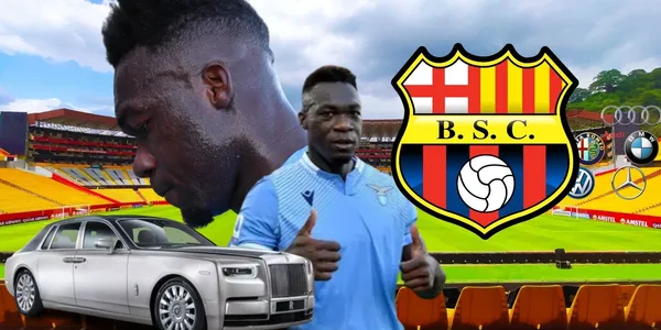 El auto que recibiría Felipe Caicedo si llega a firmar por Barcelona SC