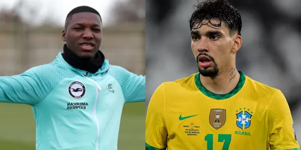 El brasileño Lucas Paquetá vivió un duelo aparte con Moisés Caicedo