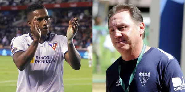 El candidato a seleccionador de Ecuador, Álex Aguinaga, reaccionó así cuando supo que el Expreso Amazónico ya no está en LDU