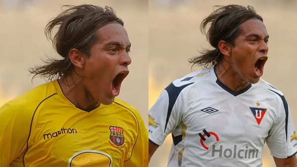El Cholo Vera es un recordado delantero ecuatoriano que no tuvo oportunidades en el Ídolo