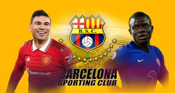 El crack de Barcelona SC que aprendió todo viendo a Casemiro y Kanté