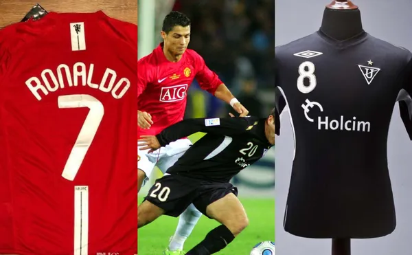 El crack de la Juventus se le acercó a un jugador de LDU para pedirle su camiseta, ahora la tiene entre su colección