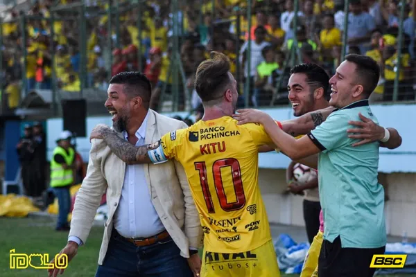 El cuadro de Barcelona SC logró quedarse con los tres puntos ante los Cetáceos, que anotaron dos goles en contra