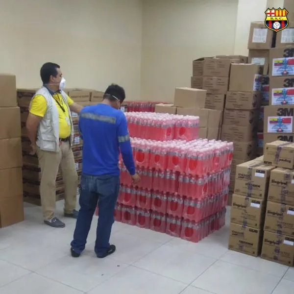 El cuadro Torero dio 20.000 bebidas hidratantes