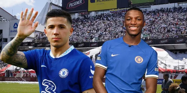 El curioso dato que une a Enzo Fernández y Moisés Caicedo con Liga de Quito