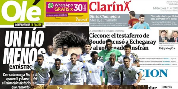 El dato de Liga de Quito en Copa Sudamericana que resaltó la prensa argentina