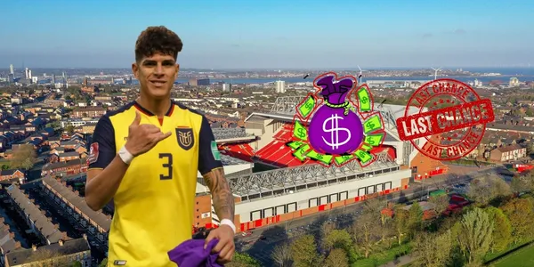 El defensor central ecuatoriano y las posibilidades de jugar en Anfield Road