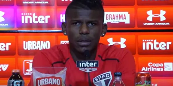 El defensor ecuatoriano se habría ido de fiesta Sao Paulo piensa en cederlo a otro equipo