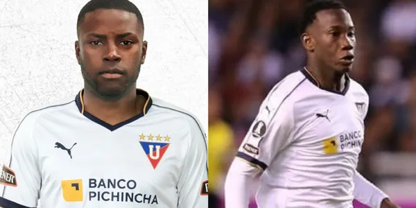 El defensor finalmente tuvo la opción de saltar como titular en el esquema de LDU y no defraudó a los hinchas