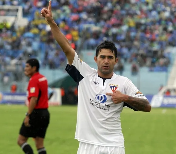 El delantero argentino es hincha de Liga de Quito