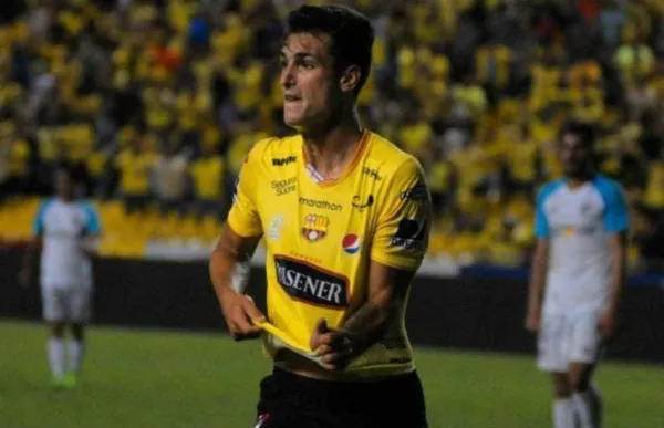 El delantero argentino tuvo un breve paso por Barcelona SC