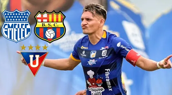 El delantero ecuatoriano confesó que sueña con jugar en este equipo importante del país