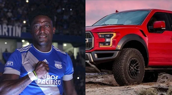 El delantero de Emelec tiene un auto de lujo que llama la atención por las calles del Puerto Principal