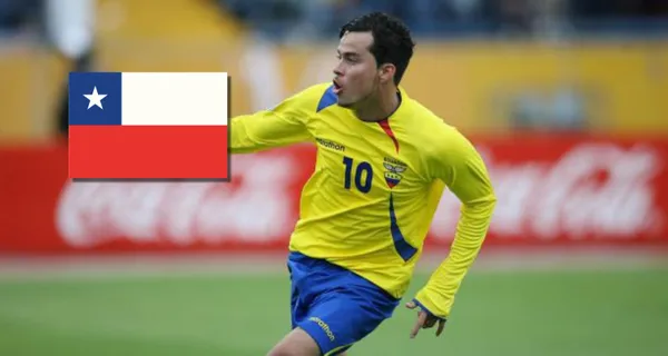 El delantero es una joya y no para de hacer goles pero decidió ponerse la camiseta de Chile antes que la Selección Ecuatoriana