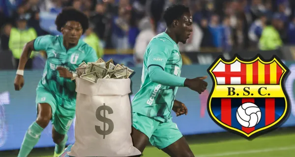 El delantero es una opción real para Barcelona SC aunque vale millones, por eso Liga de Quito no lo fichó