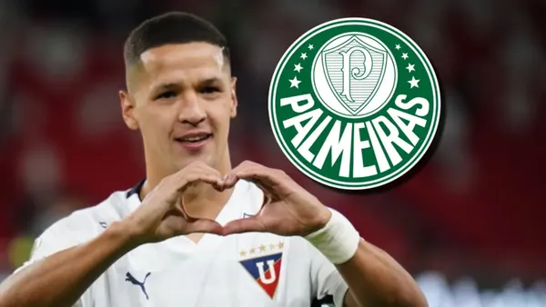 El delantero paraguayo se quedó en Liga de Quito y Palmeiras prefirió a Vitor Roque