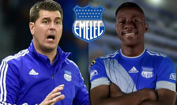 El delantero tuvo un buen debut con la camiseta de Emelec