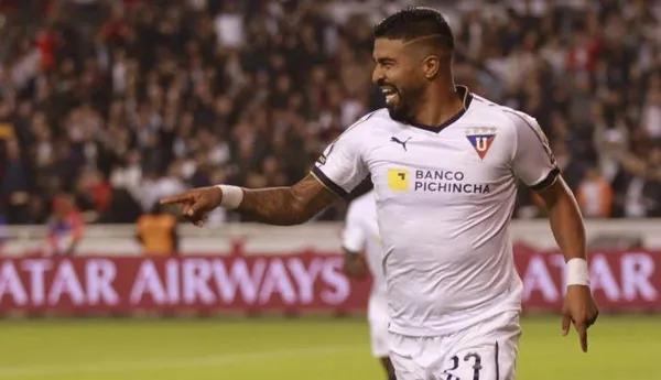 El delantero uruguayo no tuvo un buen 2020 con Liga de Quito