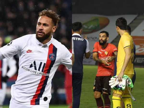 El delantero uruguayo tuvo una gran oportunidad de marcar su segundo gol con Barcelona SC