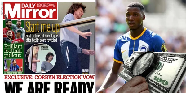 El diario inglés The Mirror confesó la fortuna que pedirá el Brighton por Moisés Caicedo