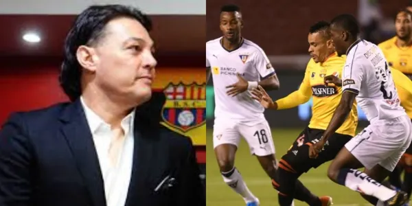 El directivo de Barcelona SC habló sobre el partido que hace poco denominaron clásico ante Liga de Quito