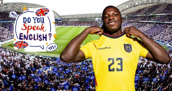 El discurso que dio Moisés Caicedo en inglés