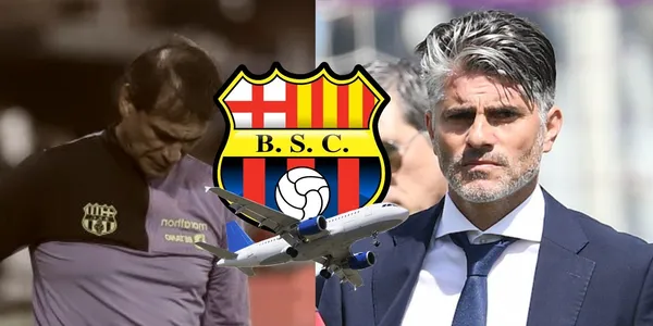 El DT de Barcelona SC ya se encuentra en las instalaciones de BSC