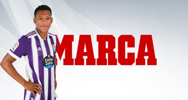 El ecuatoriano anotó el segundo gol para el Real Valladolid y la prensa no dudo en elogiarlo