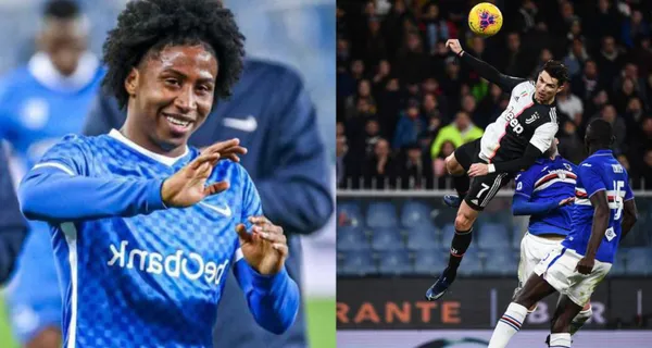 El ecuatoriano compartió en su cuenta de Instagram una foto donde se lo ve saltando como Cristiano Ronaldo