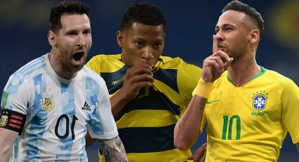 El ecuatoriano demostró que es uno de los mejores jugadores en la actual eliminatoria y está a la altura de jugadores como Messi y Neymar