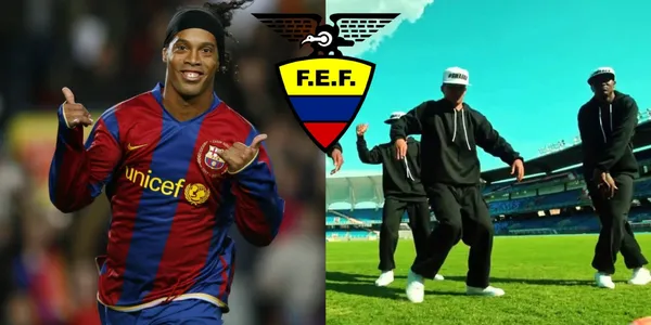 El ecuatoriano enfrentó a Ronaldinho, cuando ya estaba en quemando sus últimos cartuchos, y lo terminó de retirar pues al brasileño no le fue bien con su equipo