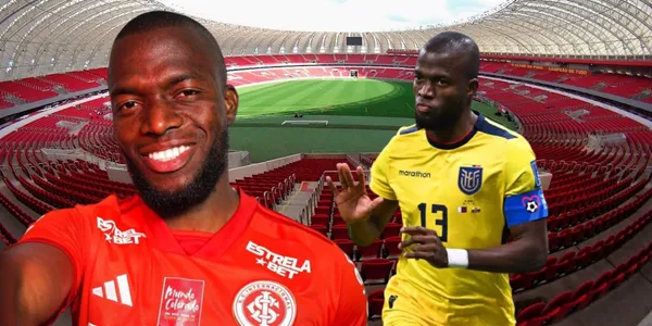 El ecuatoriano Enner Valencia casi se va a los golpes en Brasil