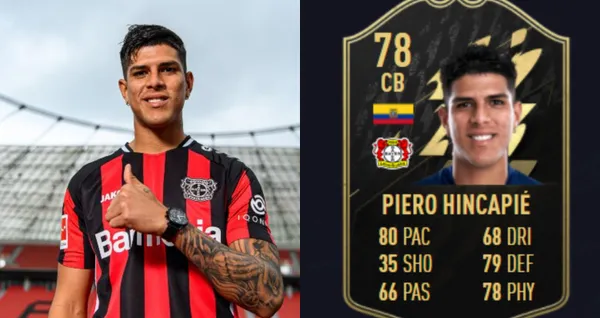 El ecuatoriano estuvo en el equipo destacado de la semana y le dieron un artículo de colección