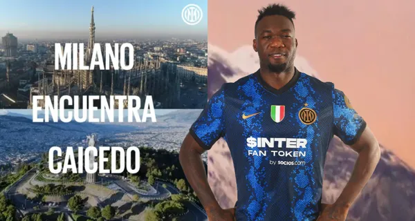 El ecuatoriano fue presentado con un video en el Inter de Milán donde se ven los mejores paisajes de nuestro país