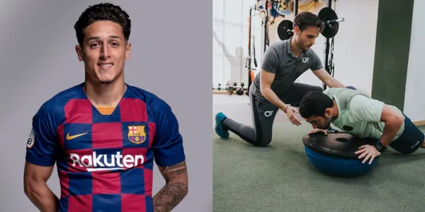 El ecuatoriano ha decidido entrenar por su cuenta y contrató a un entrenador personal pero no le sale nada barato