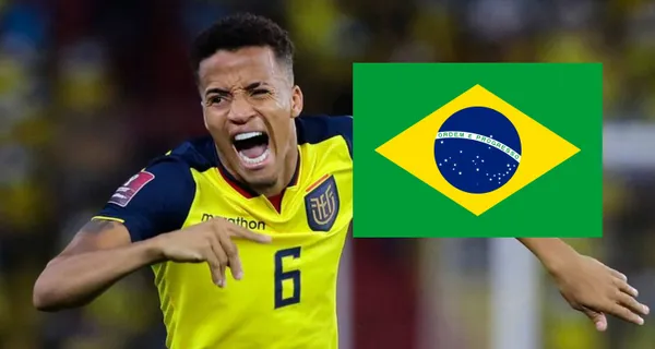 El ecuatoriano hizo un gran debut con su equipo en Brasil y posiblemente esté en la próxima convocatoria