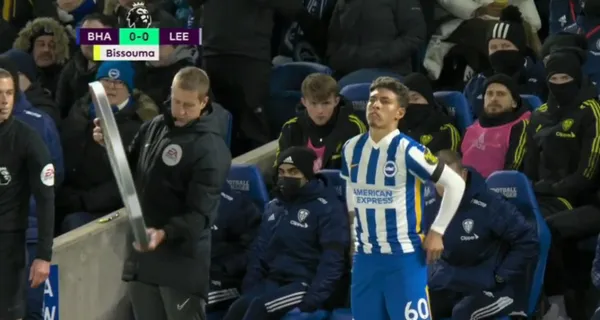 El ecuatoriano Jeremy Sarmiento tuvo la oportunidad de jugar algunos minutos con el Brighton en la Premier League