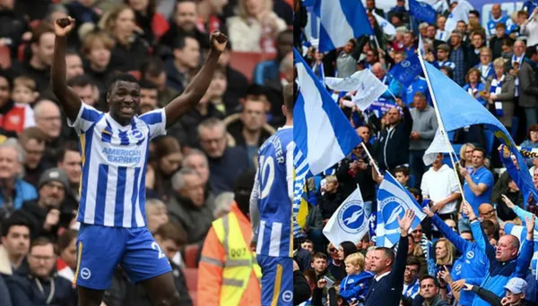 El ecuatoriano Moisés Caicedo debutó como titular en el Brighton, mira lo que dijeron los aficionados