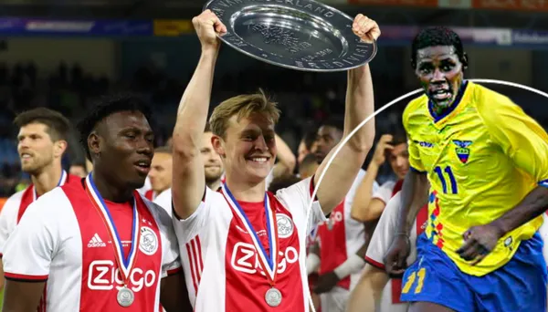 El ecuatoriano Patrickson Delgado jugó su primer partido en el Ajax de Holanda