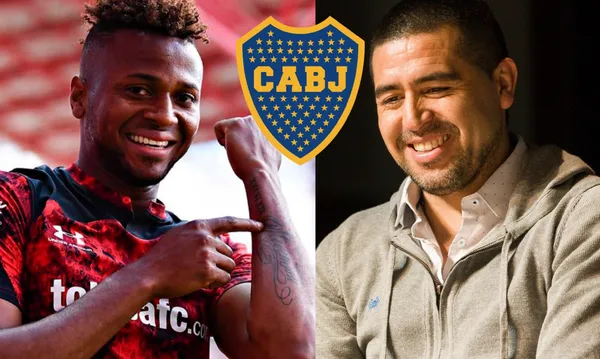 El ecuatoriano recibió la llamada de Juan Román Riquelme y podría tener su futuro en el equipo "Xeneize"