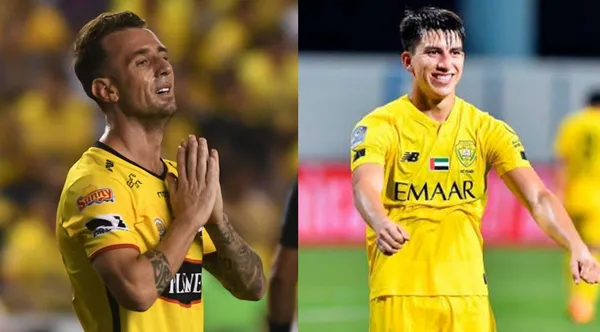 El ecuatoriano recibió un mensaje inesperado del Kitu mientras cumplía con una entrevista