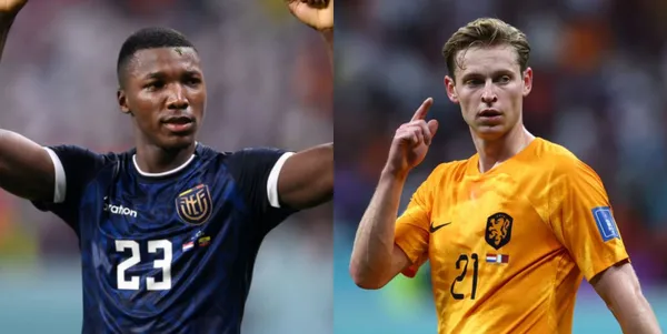 El ecuatoriano no se achicó ante Frankie De Jong