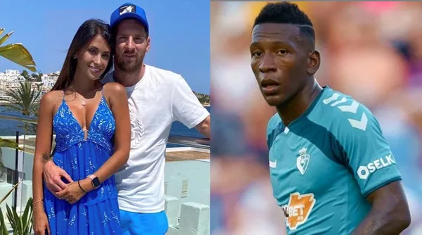 El ecuatoriano se da un respiro tras su gran temporada con Osasuna y fue a una playa paradisíaca en las costas de España