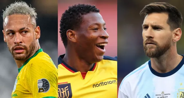 El ecuatoriano se encuentra tercero en el mundo solo detrás de el astro brasileño Neymar y el argentino Lionel Messi