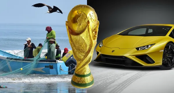 El ecuatoriano se ganaba la vida pescando en Manta, luego la vida le dio un giro de 360 grados y ganó una fortuna